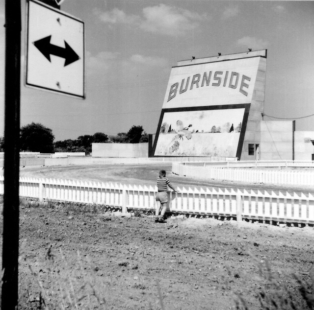 Burnside Drive-In Theatre - From Harry Skrdla